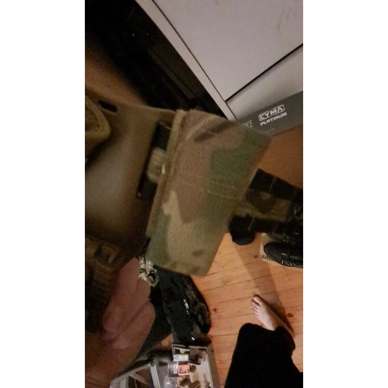 Porte-chargeurs double en nylon avec clip photo review