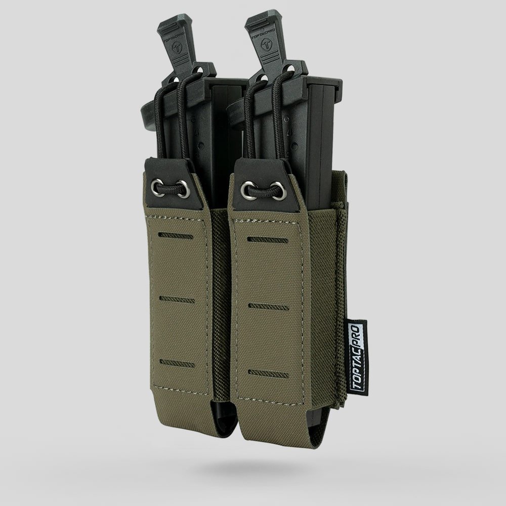 Double open top mag pouch