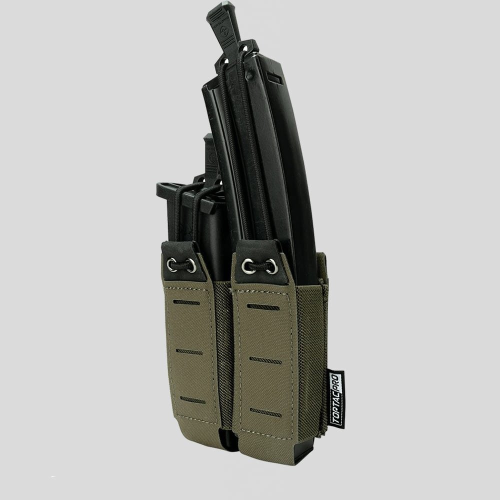 Double open top mag pouch