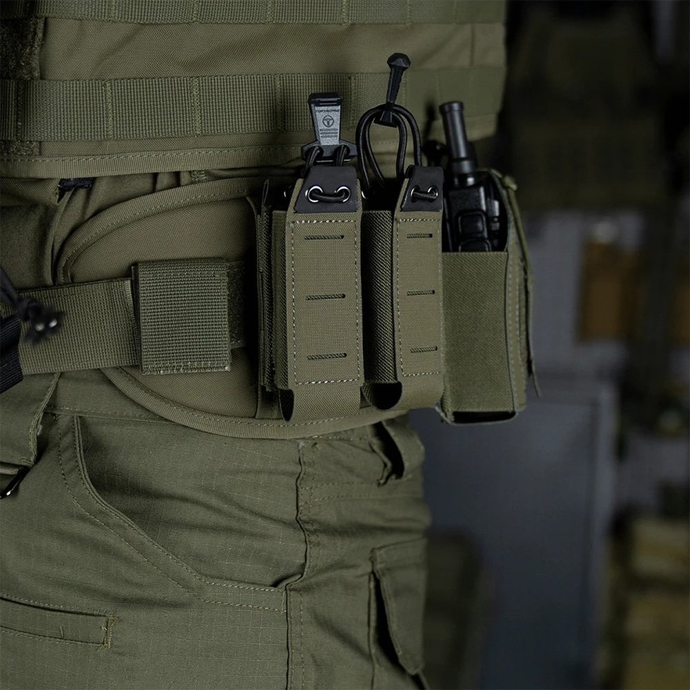 Double open top mag pouch