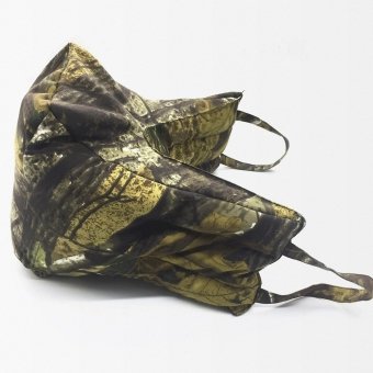 Forest camo shooting bag for window