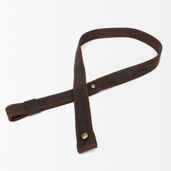 Bretelle de fusil en cuir véritable