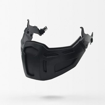Half face mask for fast helmet