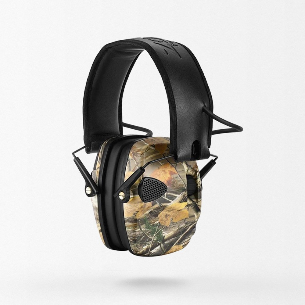 Casque de tir camouflage chasse électronique