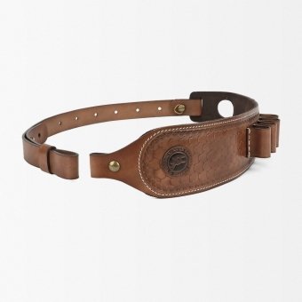 Bretelle de fusil en cuir avec trou pour le pouce
