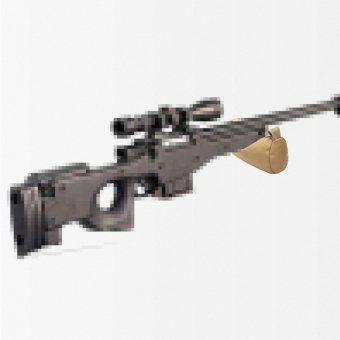 Lightweight rear shooting bag