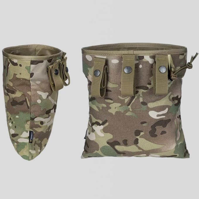 Magazine dump pouch multicam