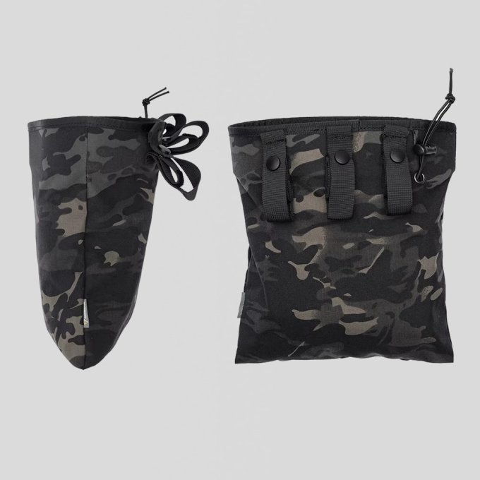 Magazine dump pouch multicam black