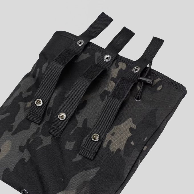 Magazine dump pouch multicam black