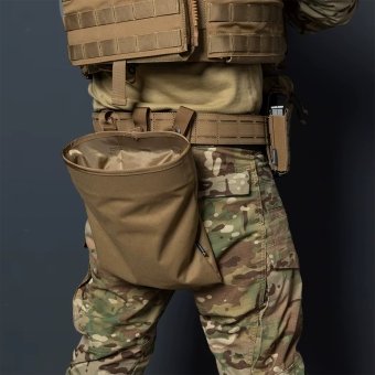 Magazine dump pouch tan