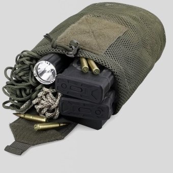 Mesh magazine dump pouch