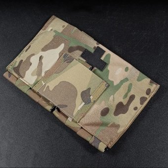 Tactical blowout medical pouch