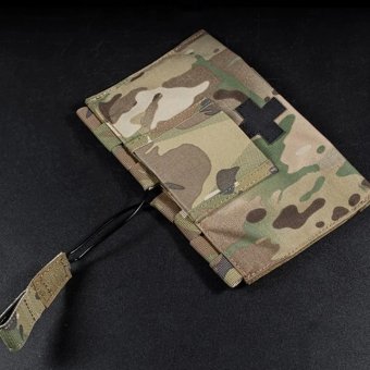 Tactical blowout medical pouch