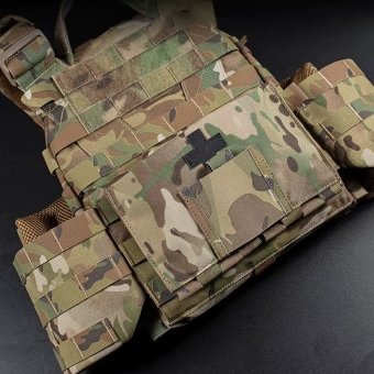 Tactical blowout medical pouch