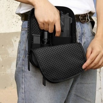 Tactical carry pistol pouch
