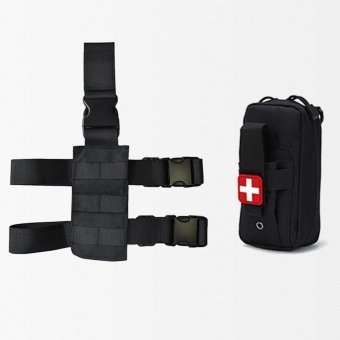 Tactical drop leg pouch