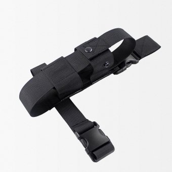 Tactical drop leg water bottle pouch