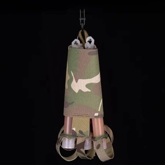 Tactical glow stick pouch