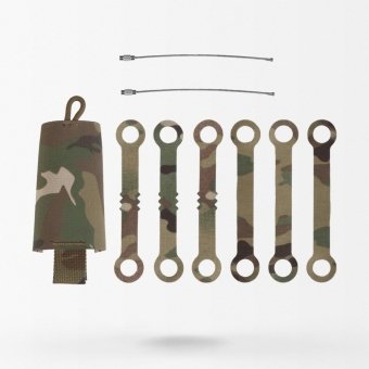 Tactical glow stick pouch