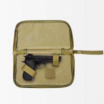 Tactical gun pouch
