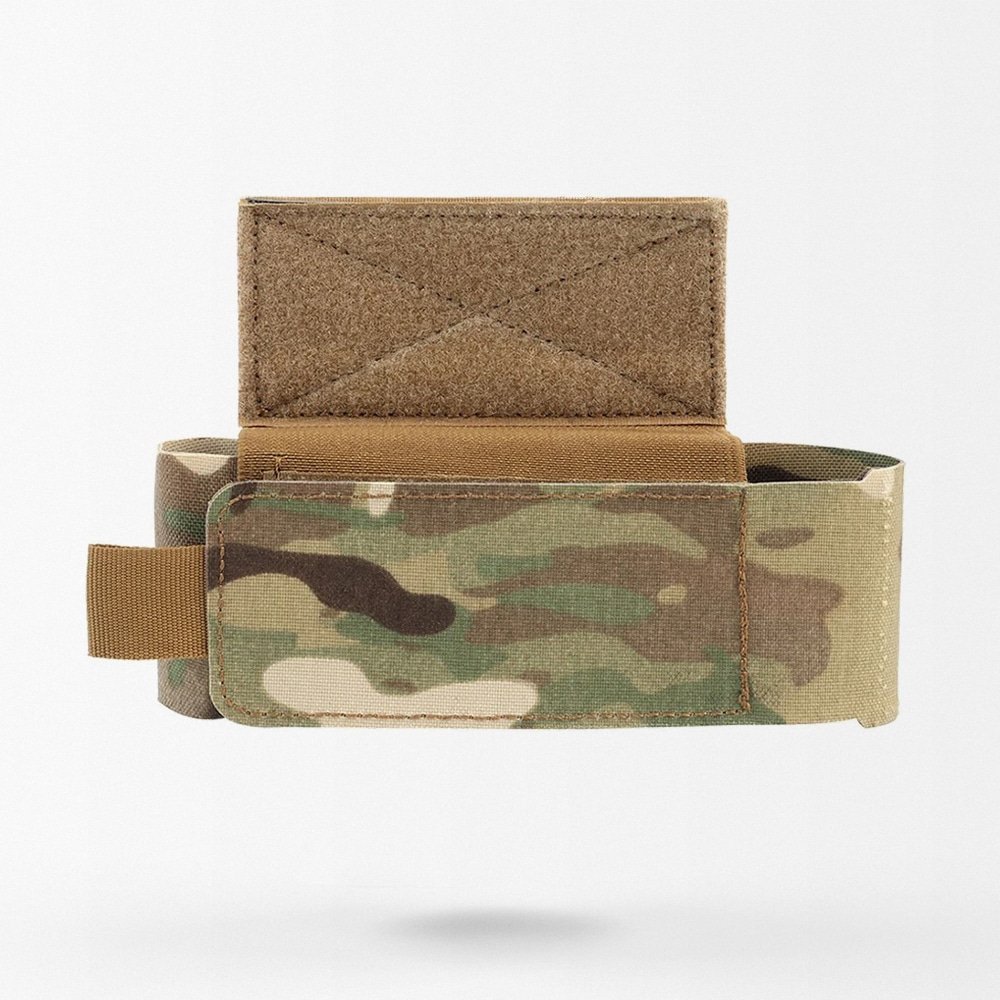 Tactical hanger tourniquet pouch