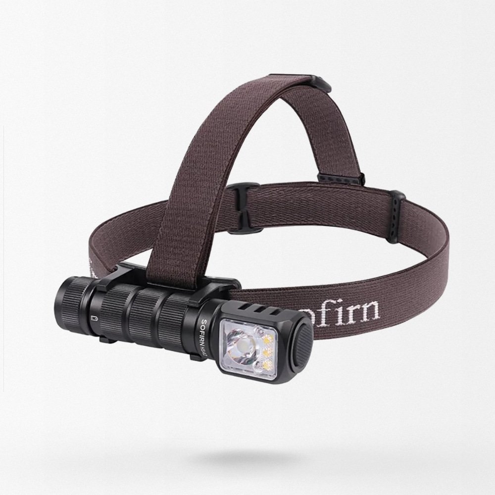 Lampe frontale tactique 2000lm