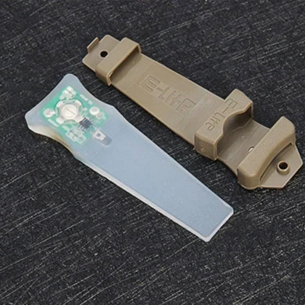 Tactical helmet signal light