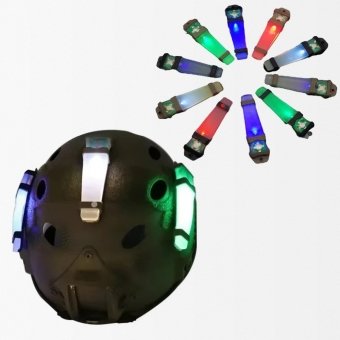 Tactical helmet signal light