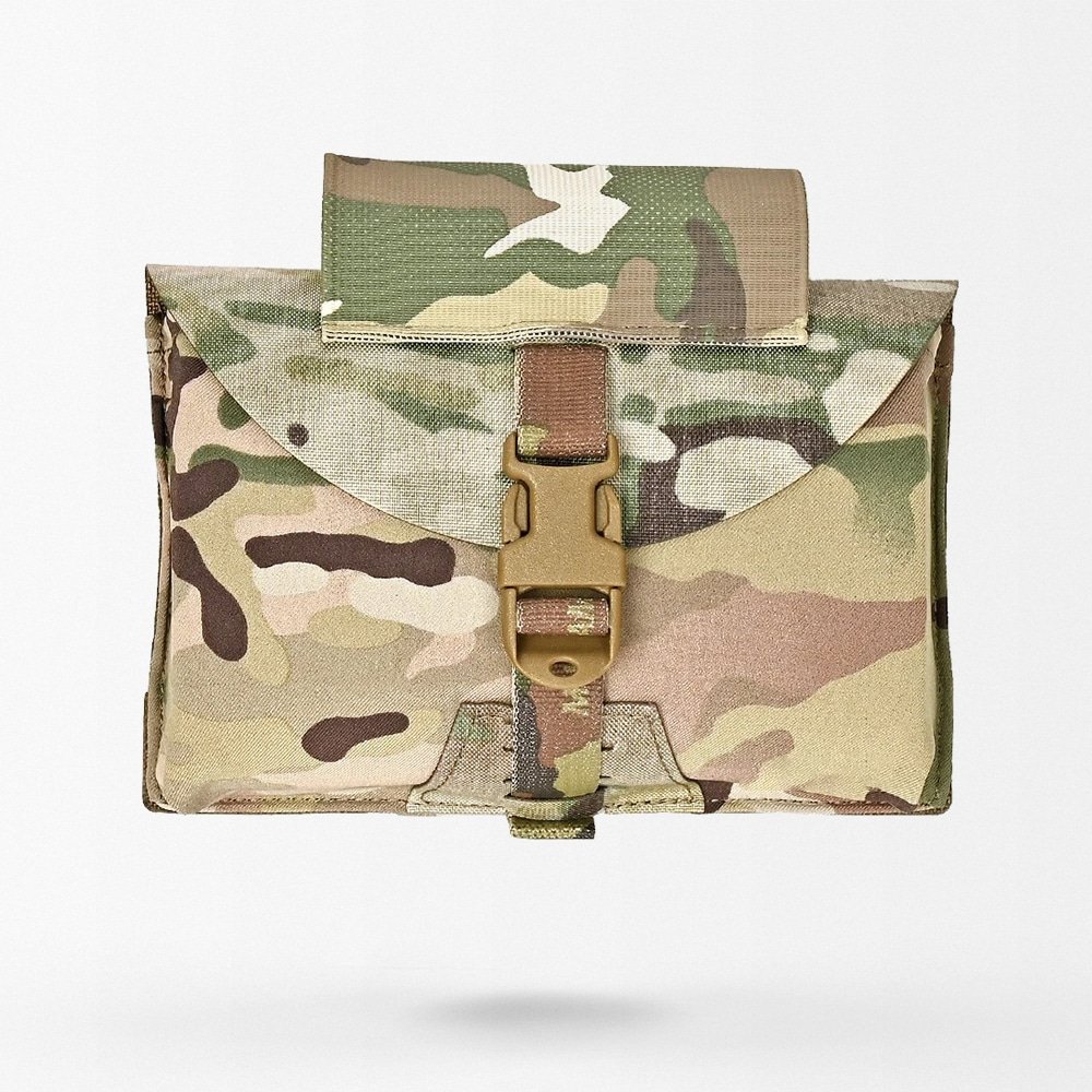 Tactical ifak medical pouch with tourniquet holder