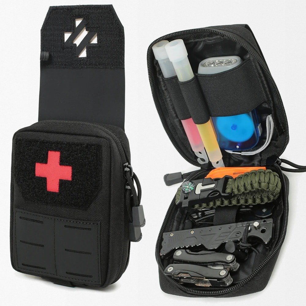Tactical ifak rip away pouch