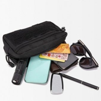 Tactical laser cut molle admin pouch