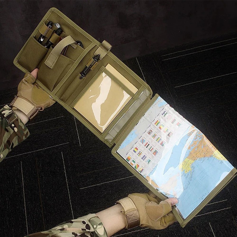 Tactical map pouch