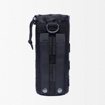 Tactical molle water bottle pouch