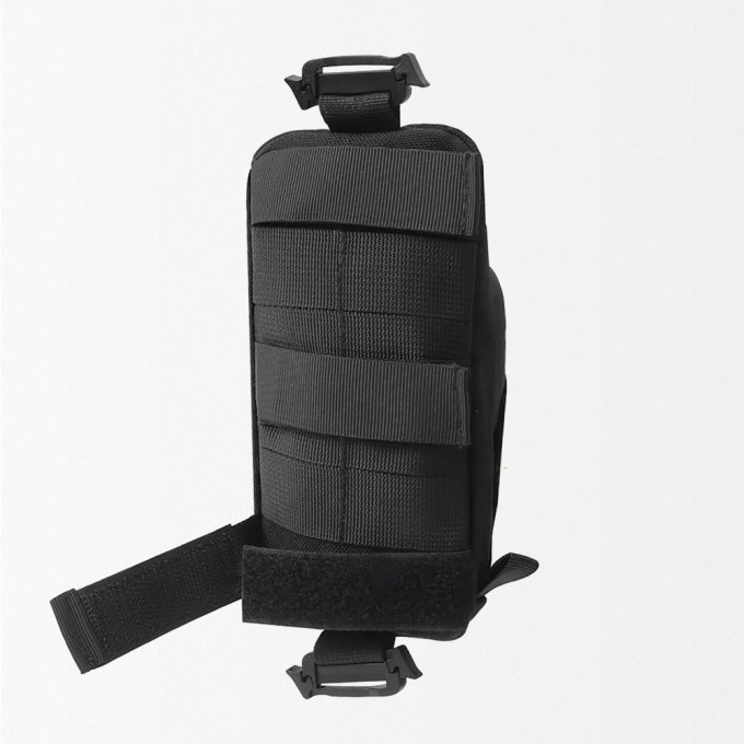 Tactical shoulder strap pouch