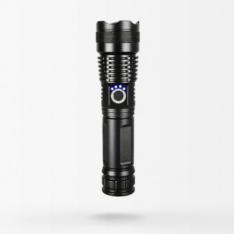 Lampe torche tactique ultra puissante rechargeable