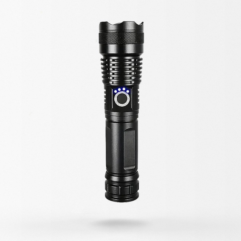 Lampe torche tactique ultra puissante rechargeable