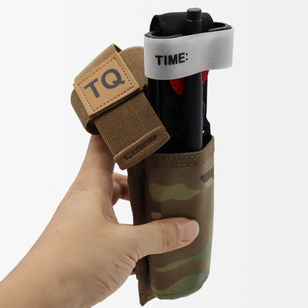 Tactical tourniquet pouch