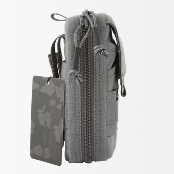 Tactical vertical admin pouch