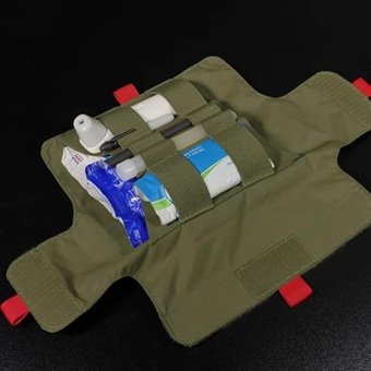 Trauma pouch for plate carrier