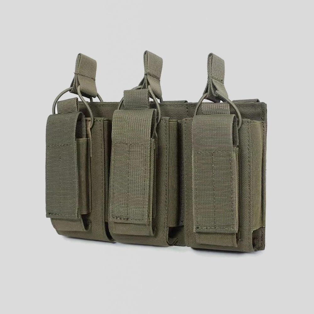 Triple m14 magazine pouch