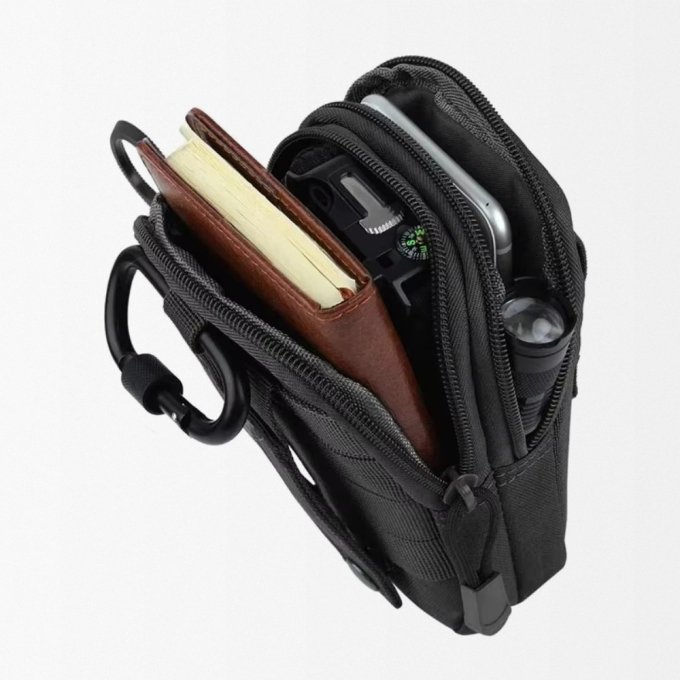tactical molle pouch belt waist pack with strap