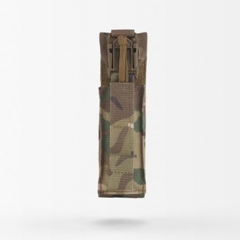 Tactical tourniquet pouch with quick release buckle