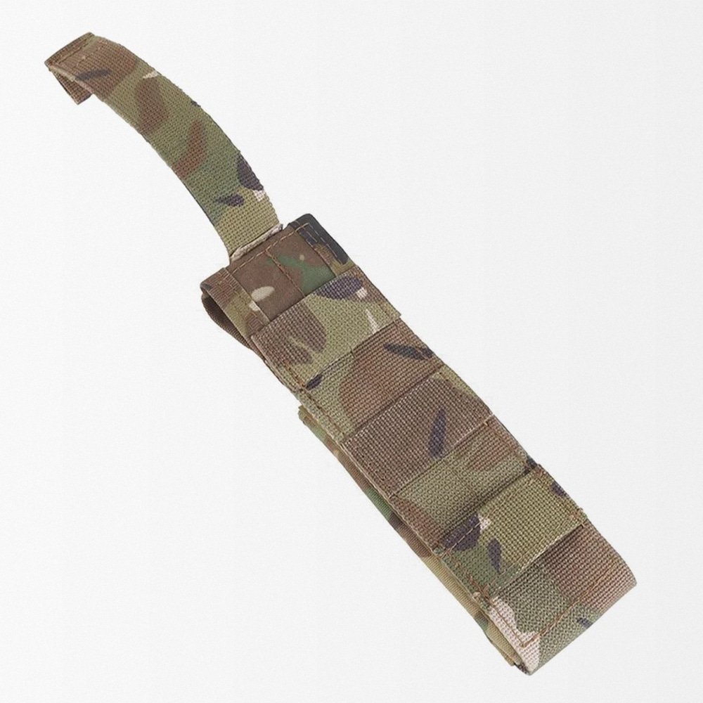 Tactical tourniquet pouch with quick release buckle