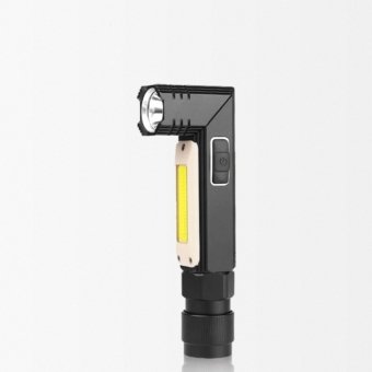 Lampe de poche tactique pivotante à base magnétique