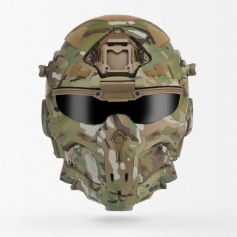 Casque tactique intégral airsoft