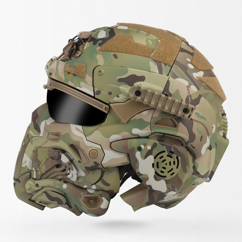 Casque tactique intégral airsoft – Image 2
