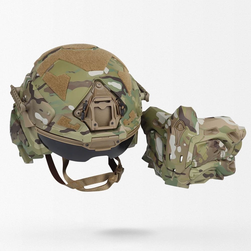 Casque tactique intégral airsoft – Image 4