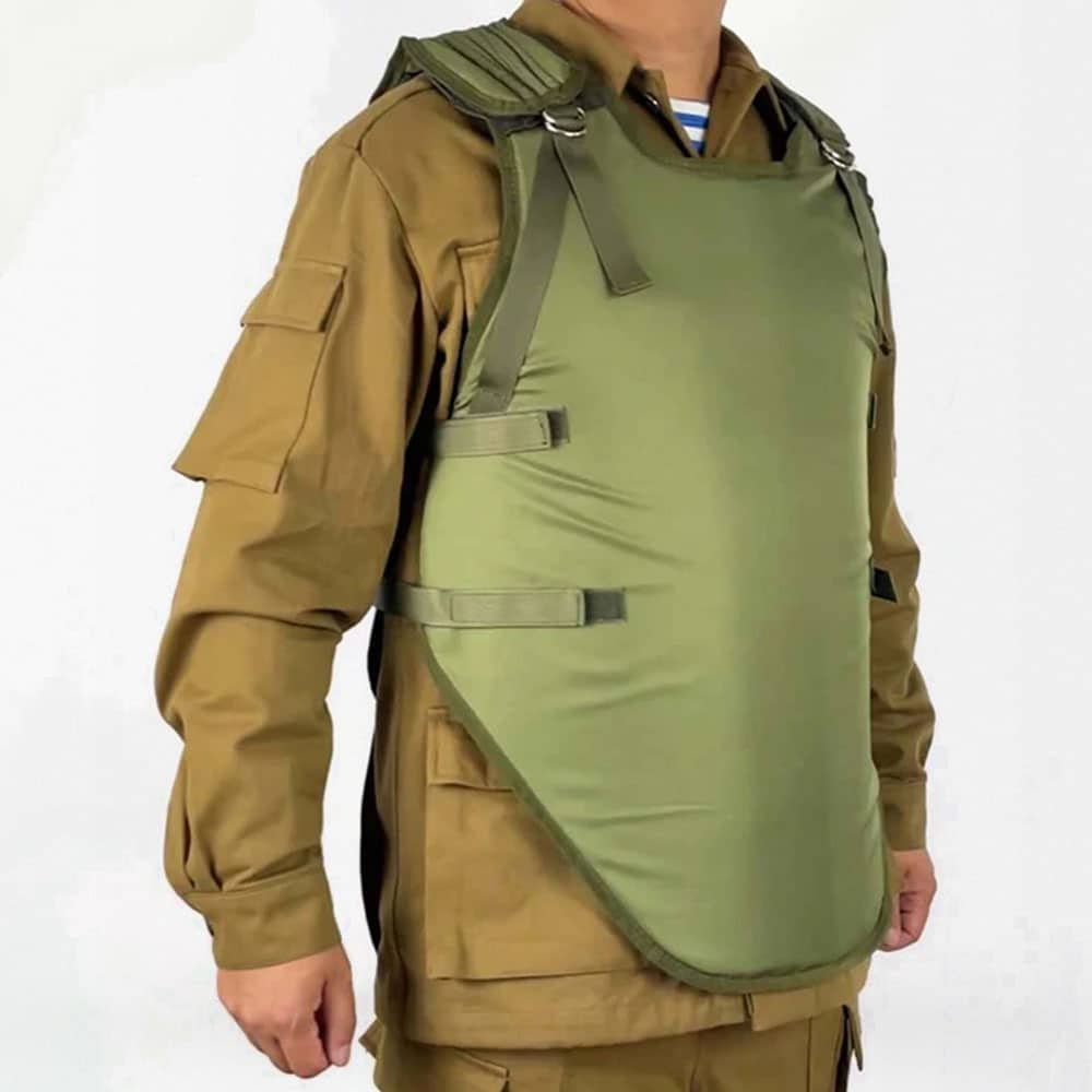 Gilet pare-balles 6b2 vert militaire – Image 2