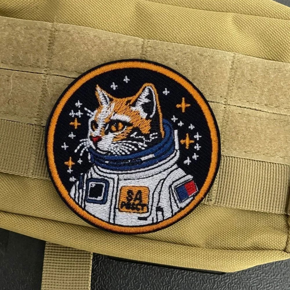 Patch chat astronaute – Image 2