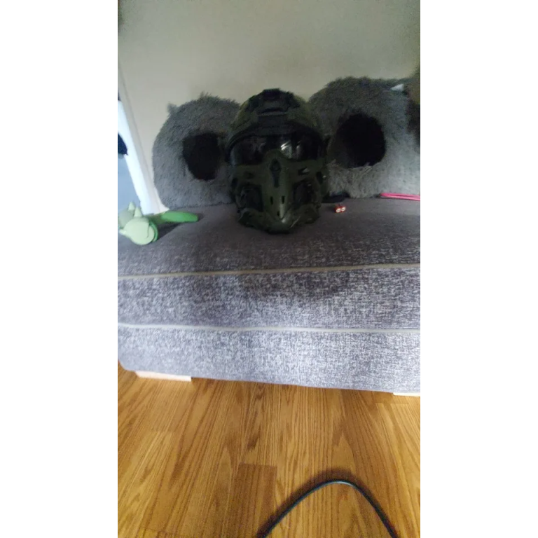 Casque tactique intégral airsoft photo review